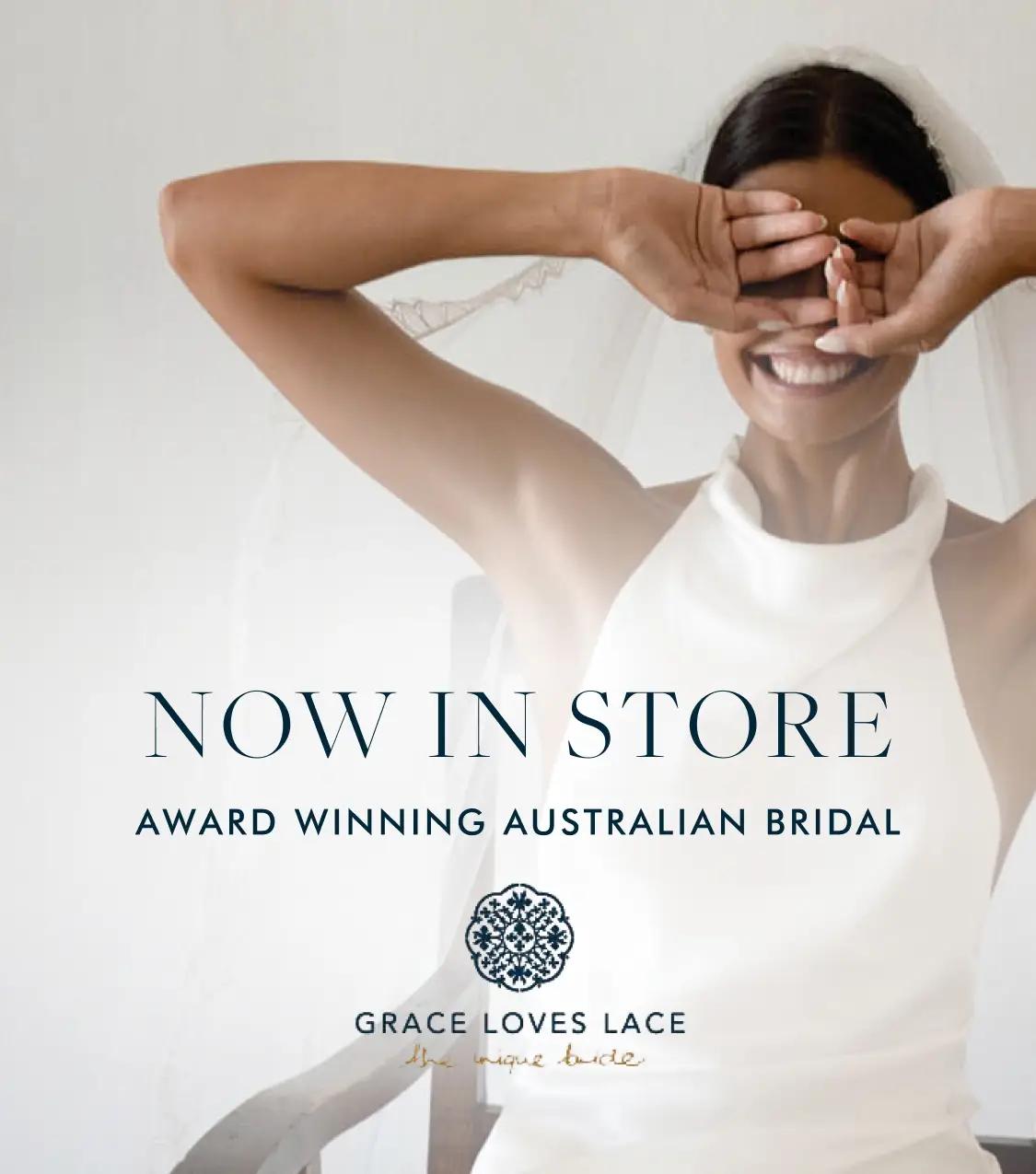 Grace loves Lace Wedding Dresses at Isabella Grace