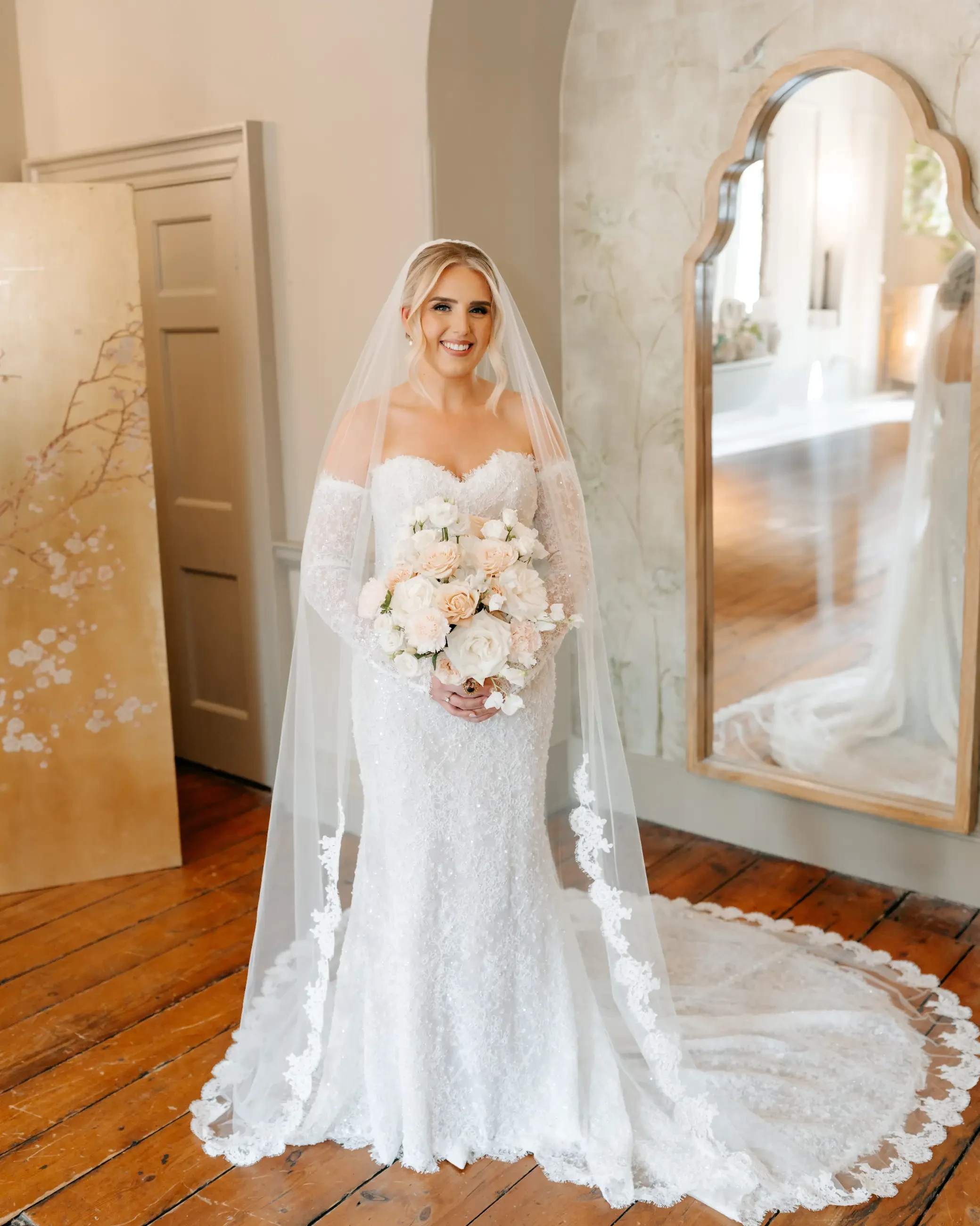 Isabella Grace real bride image