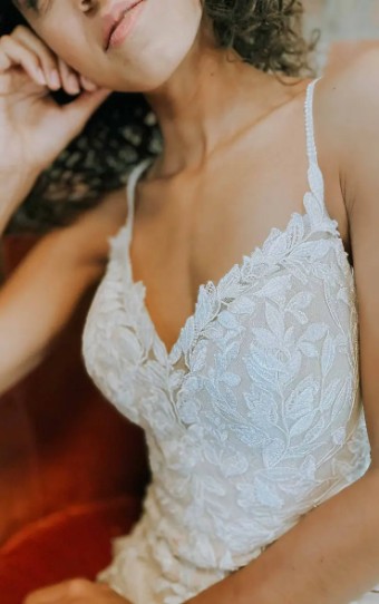 Stella York Selina 7312 #2 Ivory/Honey thumbnail