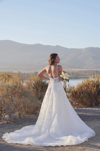 Stella York Sian 7398 #1 (IV-IV) Ivory Lace Tulle and Regency Organza over Ivory Gown thumbnail