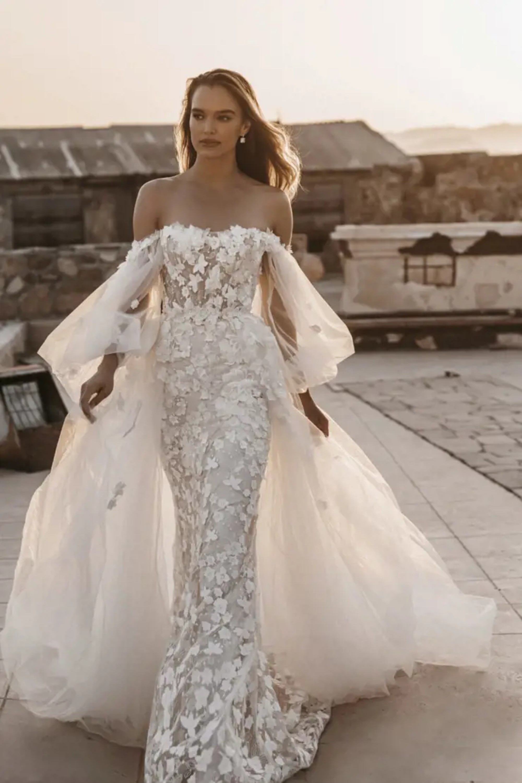 Milla Nova Sample Sale Dresses Milla Nova Wedding Dresses Isabella Grace Persa with Train