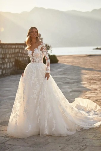 Milla Nova Abri with Overskirt Abri with Overskirt #4 Ivory/Nude thumbnail