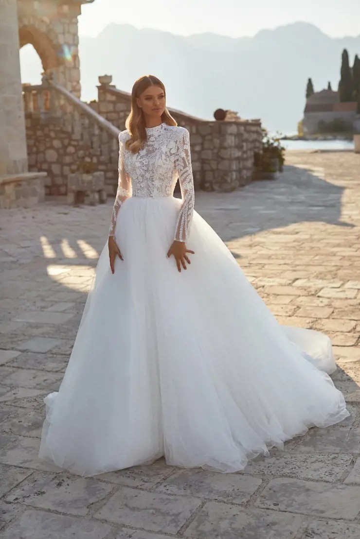 Milla nova long sleeve wedding on sale dress