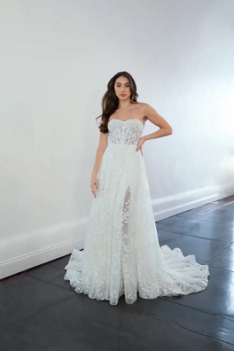 Martina Liana Leon Dress & Sleeves 1443ZZ #4 (IVR) Ivory thumbnail