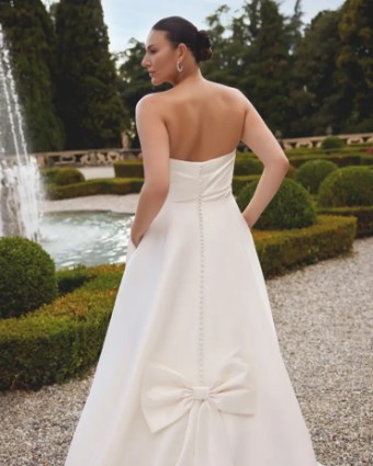 Justin Alexander Estelle Estelle 88261 #11 Ivory thumbnail