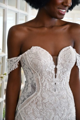 Essense Rosalie D3308 #6 Ivory/Rum thumbnail