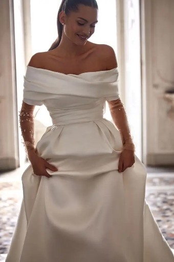 Milla Nova Eridana Dress Only Eridana Dress Only #1 Ivory thumbnail