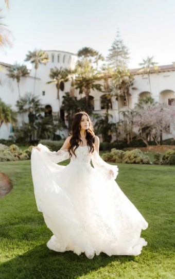 Martina Liana Leon Dress & Sleeves 1443ZZ #3 (IVR) Ivory thumbnail