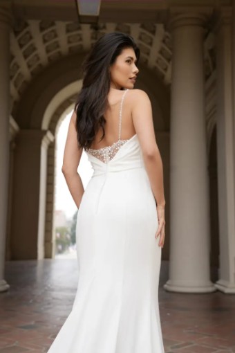 Stella York Sofia 7753 #1 (IV-PL) Ivory Gown w Porcelain Tulle Illusion thumbnail