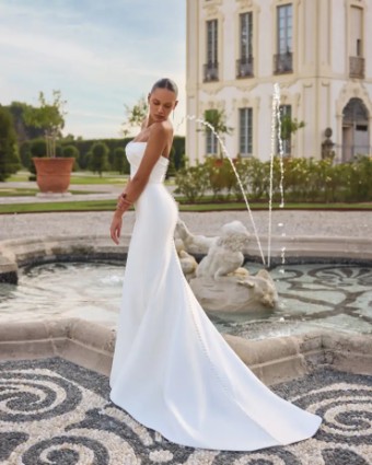Justin Alexander Hayden Dress Only 88349 #6 default Ivory thumbnail