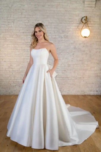 Stella York Stella 7711IV11 #3 (IV-PL) Ivory Gown w Porcelain Tulle Illusion thumbnail