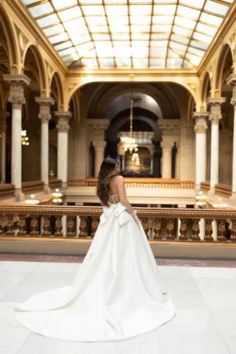 Stella York Stella 7711IV11 #2 (IV-PL) Ivory Gown w Porcelain Tulle Illusion thumbnail
