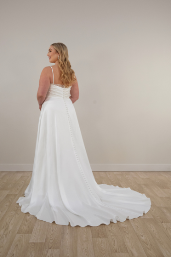 Stella York Sophia 7915IV11 #8 default (IV-PL) Ivory Gown w Porcelain Tulle Illusion thumbnail
