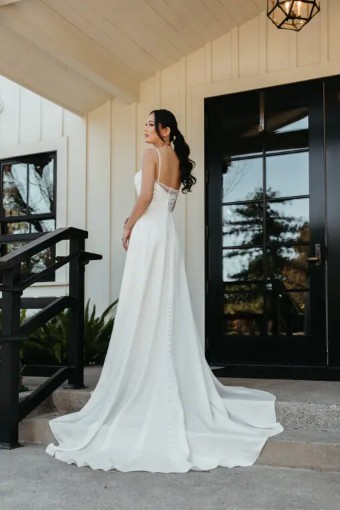 Stella York Sophia 7915IV11 #3 (IV-PL) Ivory Gown w Porcelain Tulle Illusion thumbnail