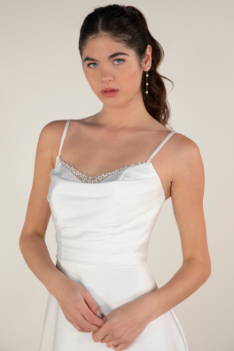 Stella York Sophia 7915IV11 #6 (IV-PL) Ivory Gown w Porcelain Tulle Illusion thumbnail