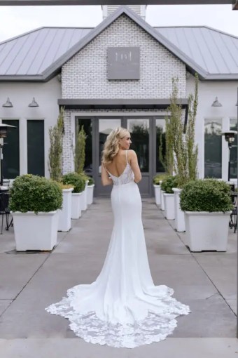 Stella York Symphony 7868CR11 #2 (IV-PI) IVORY LACE OVER PURE IVORY GOWN thumbnail