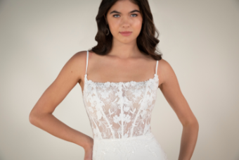 Stella York Symphony 7868CR11 #6 default (IV-PI) IVORY LACE OVER PURE IVORY GOWN thumbnail