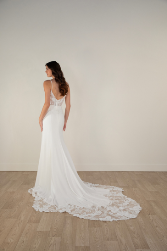 Stella York Symphony 7868CR11 #5 (IV-PI) IVORY LACE OVER PURE IVORY GOWN thumbnail