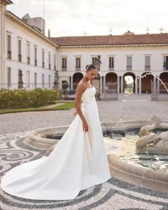 Justin Alexander Hayden Dress & Train 88349 Hayden DT #0 default Ivory thumbnail