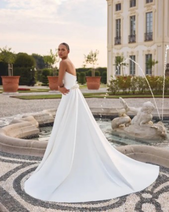 Justin Alexander Hayden Dress & Train 88349 Hayden DT #6 default Ivory thumbnail