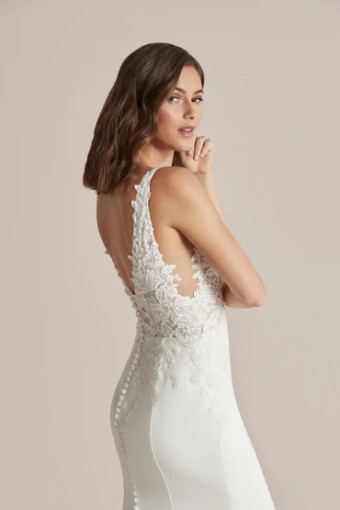 Justin Alexander Cecile Cecile 88209 #3 Ivory/Silver/Nude thumbnail
