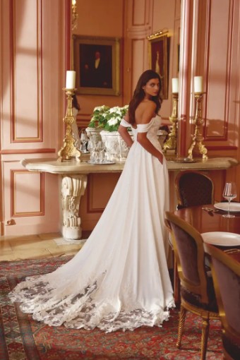 Justin Alexander Julianna Julianna 88407 #1 Off White/Ivory thumbnail