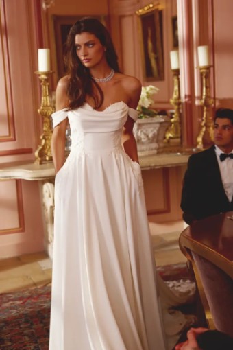 Justin Alexander Julianna Julianna 88407 #0 default Off White/Ivory thumbnail