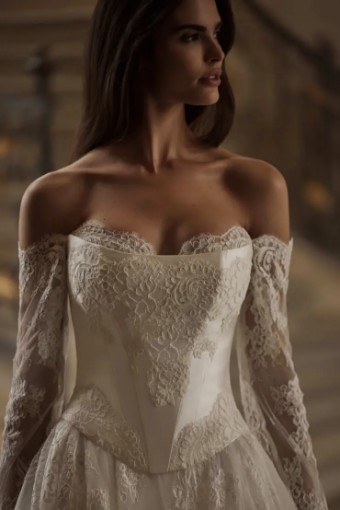 Milla Nova Kenya & Corset Kenya & Corset #2 Ivory thumbnail