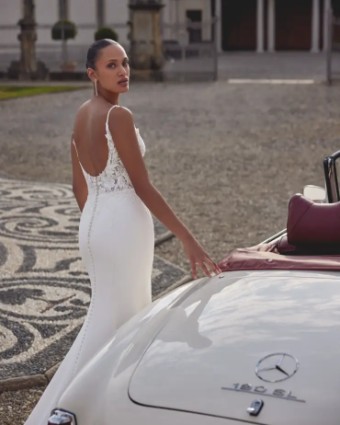 Justin Alexander Everley Everley 88256SD #6 Ivory/Nude thumbnail