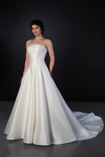 Martina Liana Brandon ML1926 #7 (IV-IV) IVORY GOWN AND IVORY BODYSUIT W IVORY MATTE MIKADO TRIM thumbnail