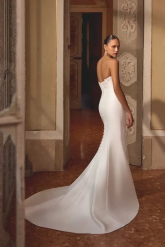 Justin Alexander Kendall Dress Only Kendall 88447 #2 Ivory/Latte thumbnail