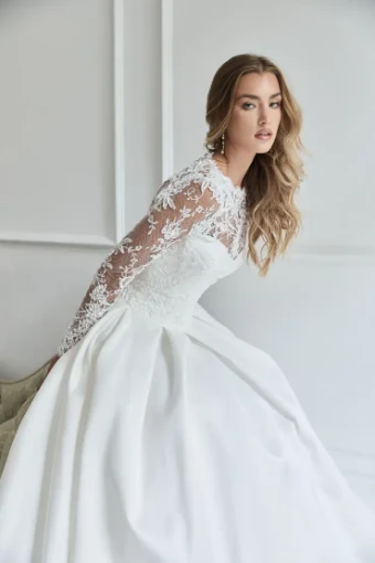 Suzanne Neville Seloura Dress Seloura #1 Ivory thumbnail