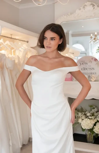 Isabella Grace Greta FL #2 Ivory thumbnail