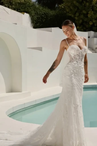 Martina Liana Perth (lined bodice 1854IV11 #9 Ivory thumbnail