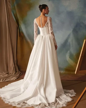 Milla Nova Cosima Cover Dress #2 Ivory thumbnail