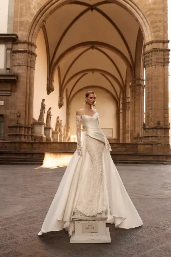 Milla Nova Ayelora Cover Dress #1 Ivory thumbnail