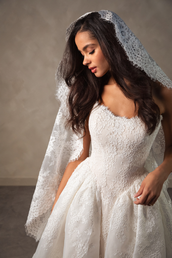 Essense of Australia Orchid #6 (IV-IV) Ivory Lace and Tulle over Ivory Gown thumbnail