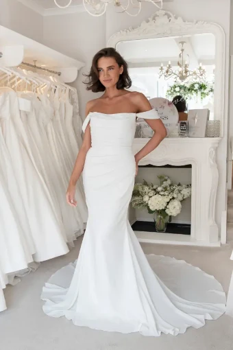 Isabella Grace Audrey Sample Sale Dress #22 Ivory thumbnail