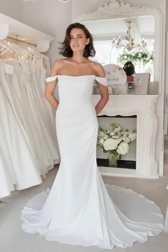 Isabella Grace Audrey Sample Sale Dress #13 Ivory thumbnail