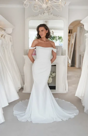 Isabella Grace Audrey Sample Sale Dress #14 Ivory thumbnail