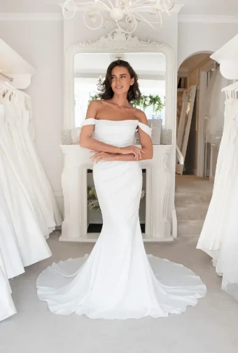 Isabella Grace Audrey Sample Sale Dress #15 Ivory thumbnail