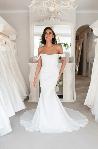Isabella Grace Audrey Sample Sale Dress #24 Ivory thumbnail