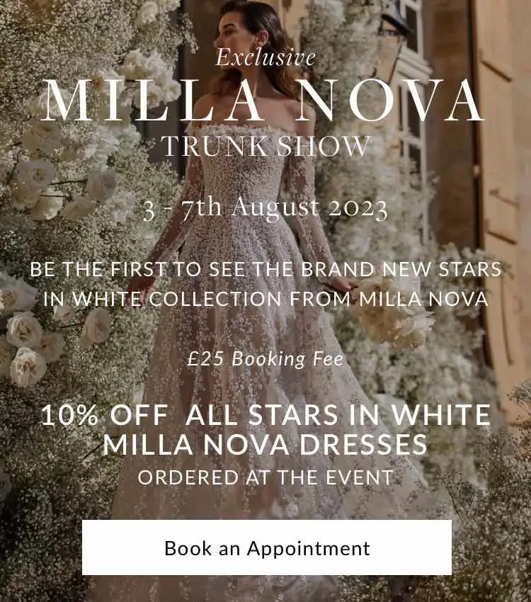 Exclusive Milla Nova Trunk Show at Isabella Grace in UK
