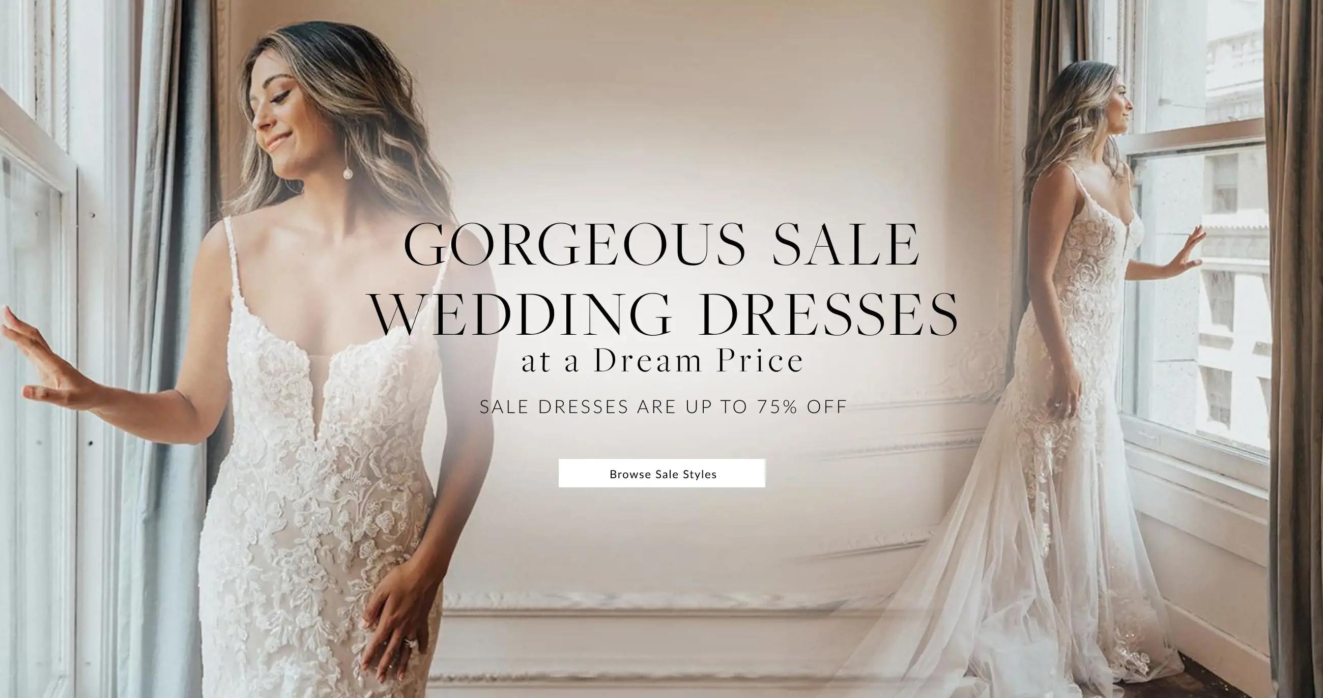 Gorgeous Sale Wedding Dresses at a Dream Price at Isabella Grace in UK