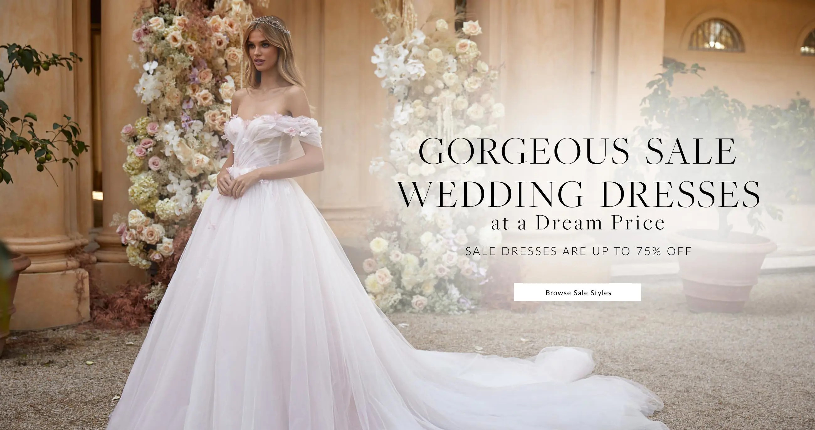 Sale Wedding Dresses at Isabella Grace in Kent UK