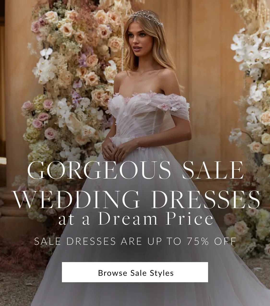 Sale Wedding Dresses at Isabella Grace in Kent UK