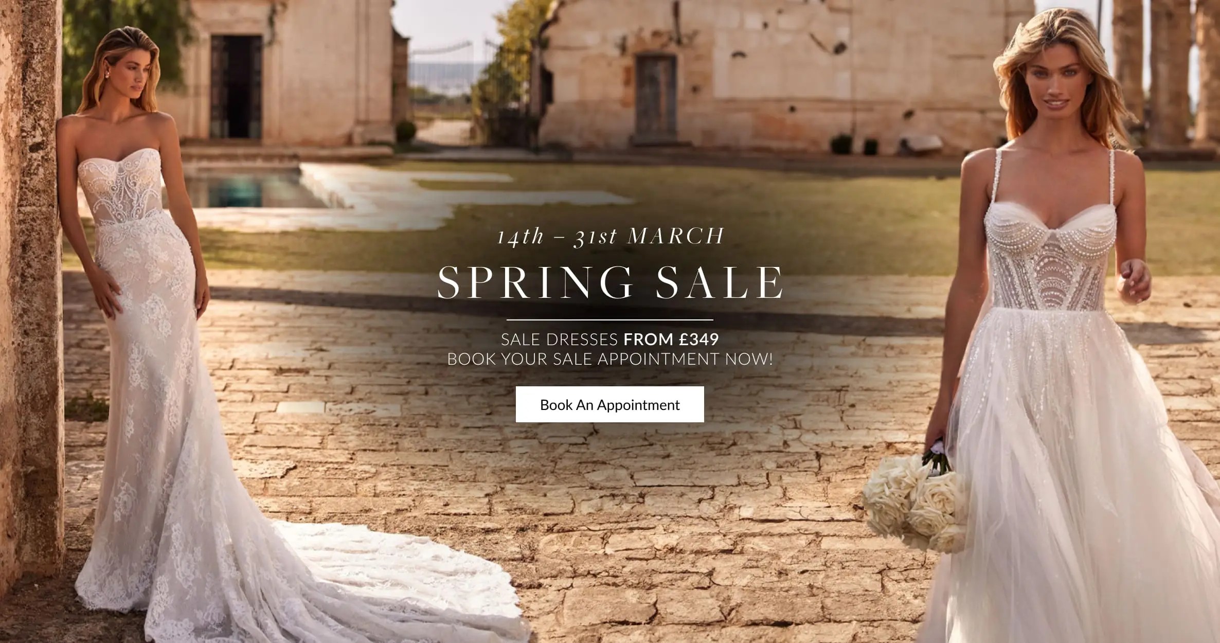 Spring Sample Sale at Isabella Grace Bridal