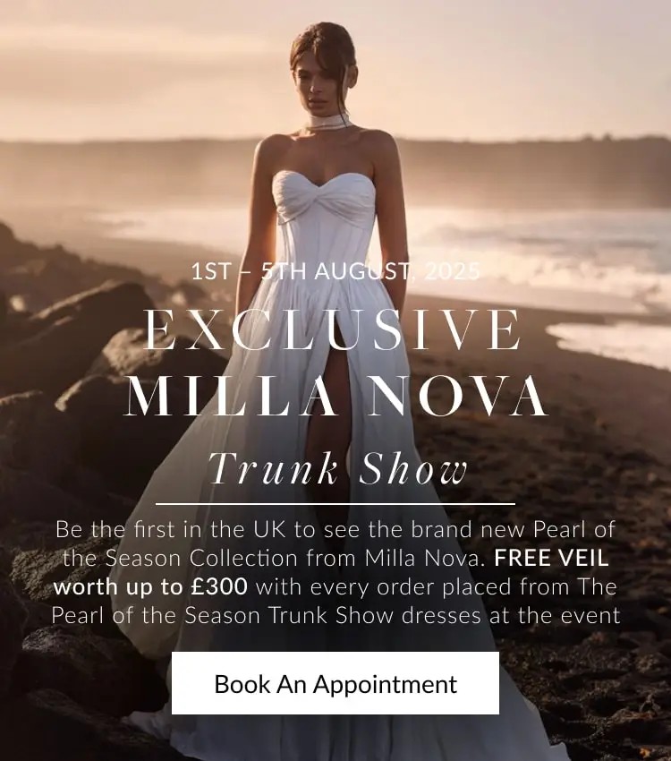 Milla Nova Bridal Trunk Show at Isabella Grace Bridal