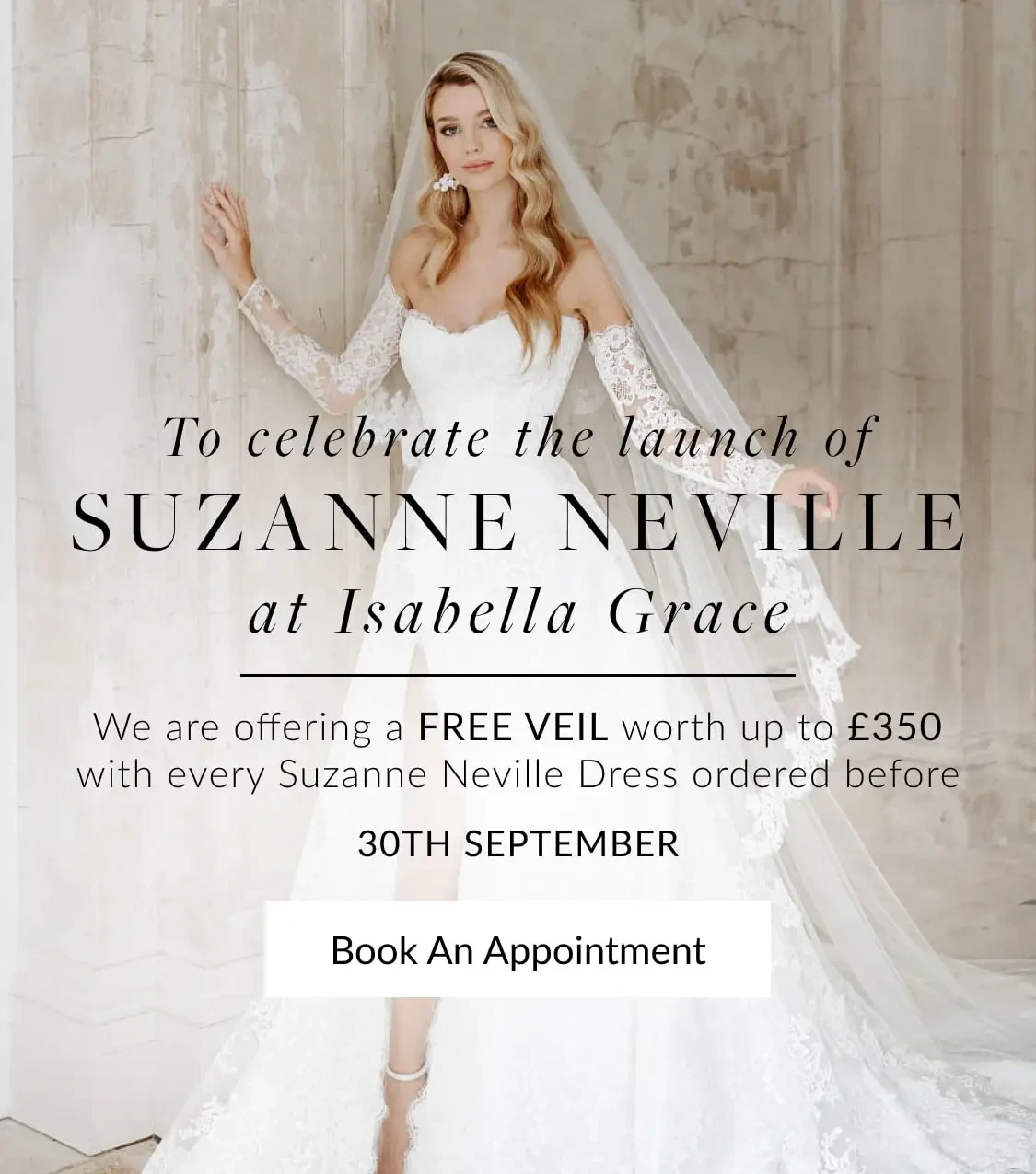 Suzanne Neville Wedding Dresses at Isabella Grace Bridal