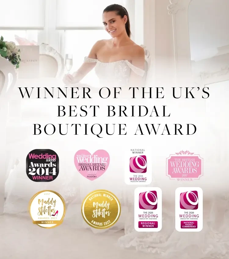 Winner of the UK's Bridal Boutique Award